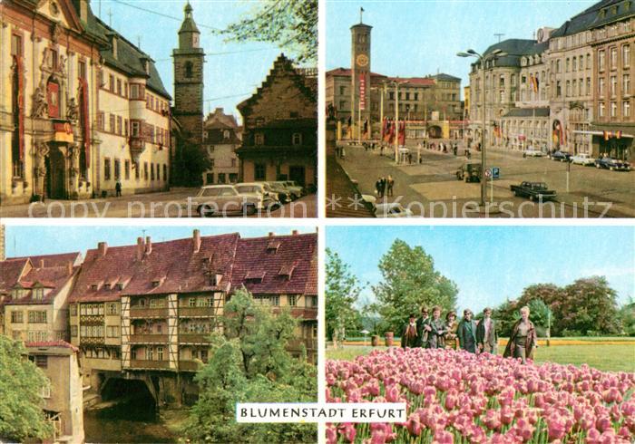 Erfurt Platz der Deutsch-Sowjetischen Freundschaft Bahnhofsvorplatz Kraemerbruec