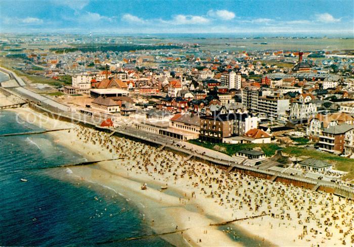 Westerland Sylt Fliegeraufnahme