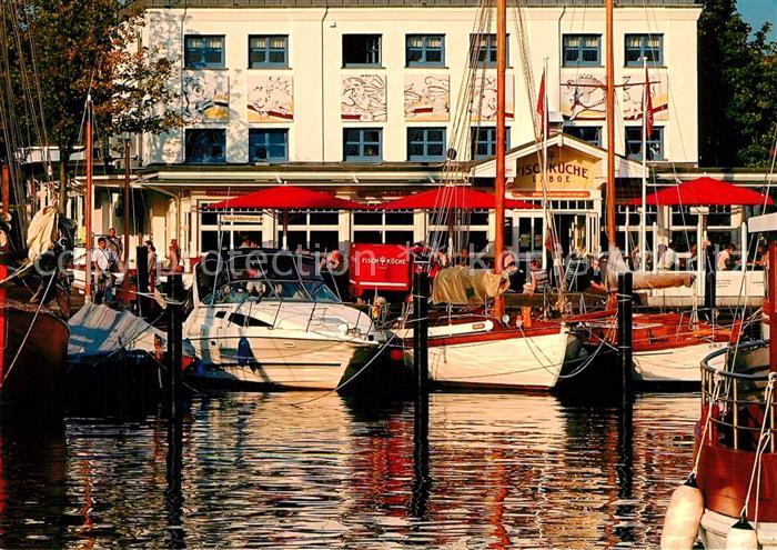 Laboe Fischkueche Hafen