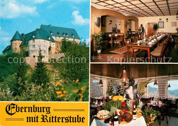 Ebernburg Burgrestaurant Cafe Ritterstube