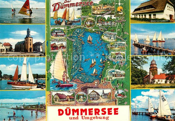 Duemmersee Diepholz Panoramakarte
