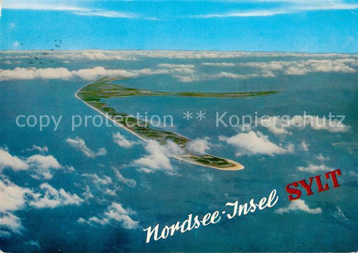 Insel Sylt Fliegeraufnahme