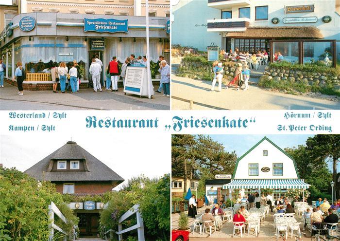 Peter-Ording St Restaurant Friesenkate Kampen Hoernum Westerland
