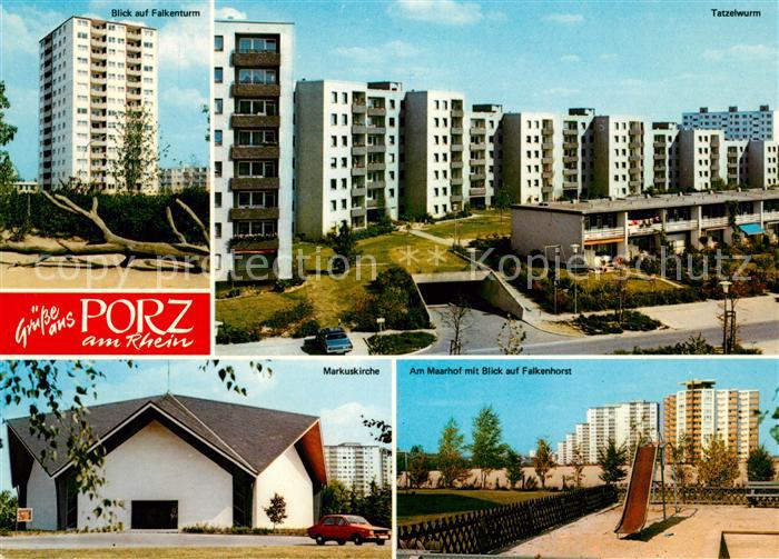 Porz Koeln Tatzelwurm Maarhof Falkenhorst Markuskirche