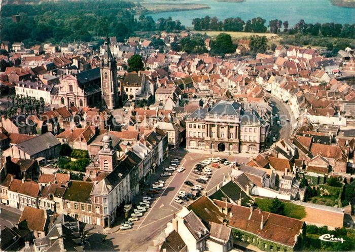 Conde-sur-l Escaut Fliegeraufnahme