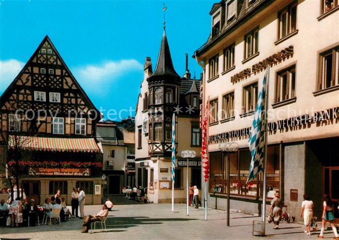 Kissingen Bad Fussgaengerzone Markt