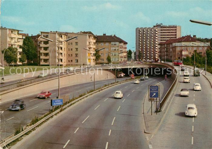 BERLIN  CITY Stadtautobahn Ausfahrt Kurfuerstendamm