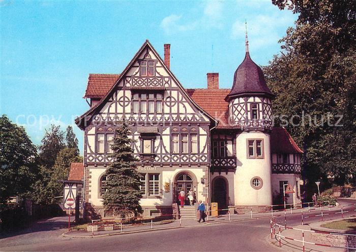 Liebenstein Bad Postamt Fachwerk