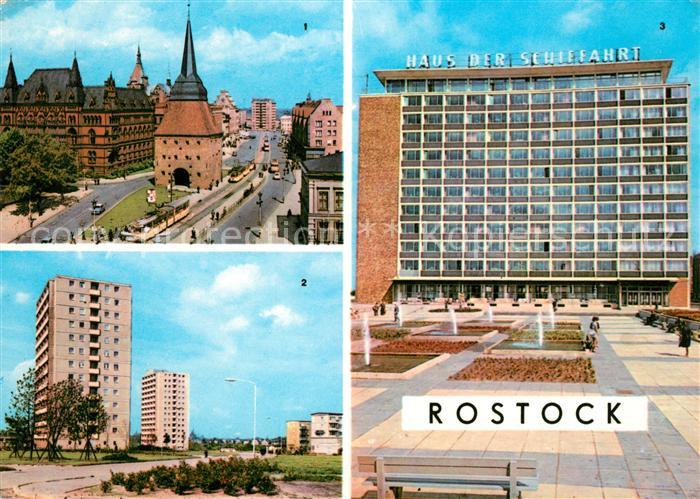 ROSTOCK  CITY Haus der Schifffahrt Steintor