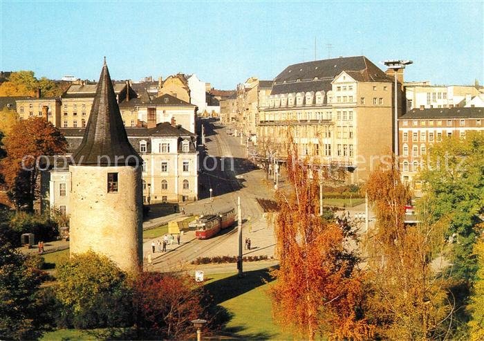 Plauen Vogtland Otto Grotewohl Platz