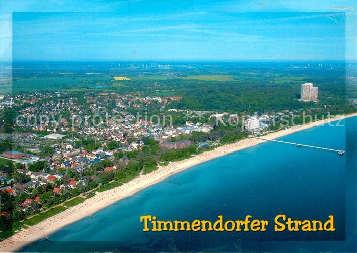 Timmendorfer Strand Fliegeraufnahme