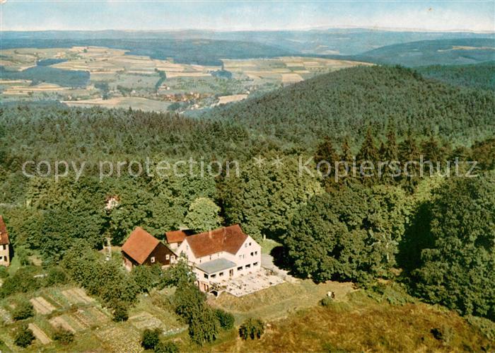 Obersensbach Fliegeraufnahme Pension Reussenkreuz