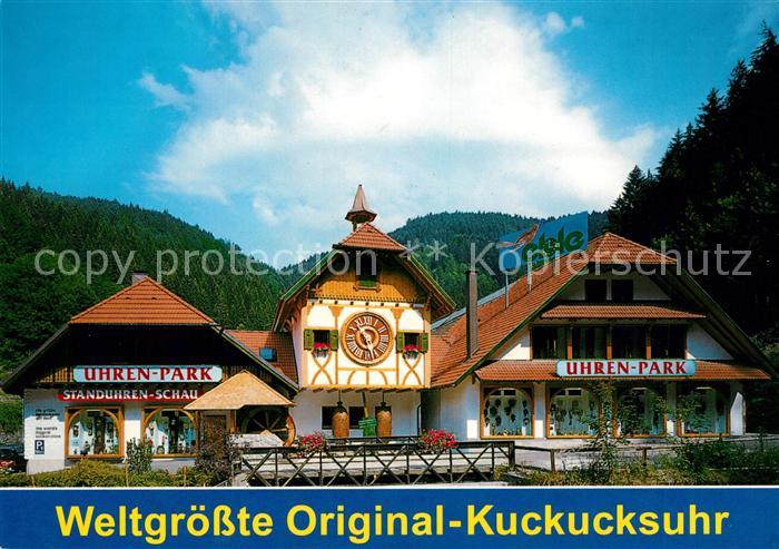 Triberg Schwarzwald Eble Uhren Park Kuckucksuhr