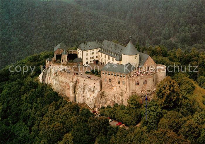 Waldeck Edersee Fliegeraufnahme Schlossburg Waldeck
