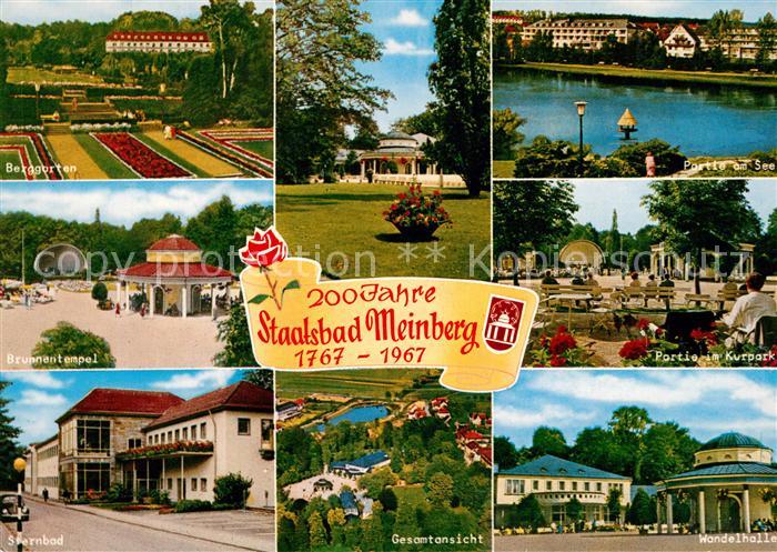 Bad Meinberg Staatsbad Berggarten See Kurpark Sternbad Brunnentempel