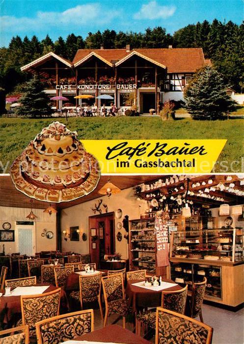 Grasellenbach Cafe Konditorei Bauer