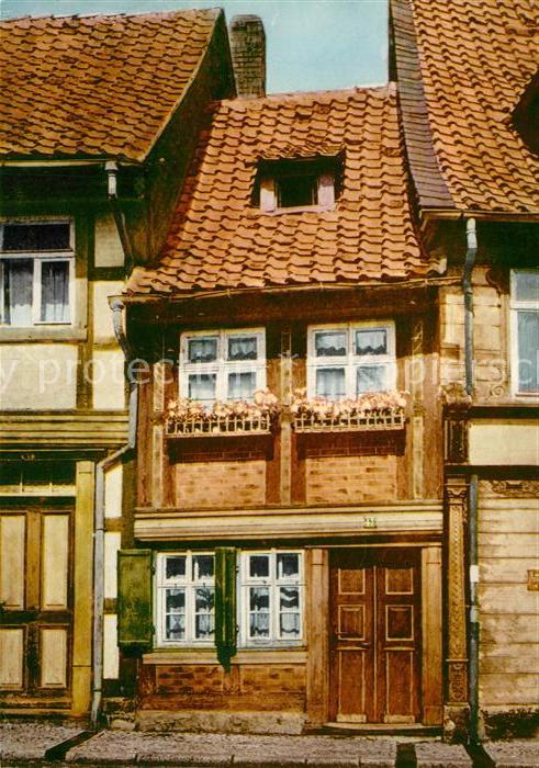 Wernigerode Harz Das kleinste Haus