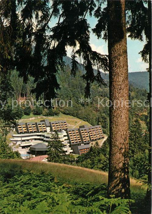 Bad Rippoldsau Schwarzwald Kurklinik mit Kurmittelhaus