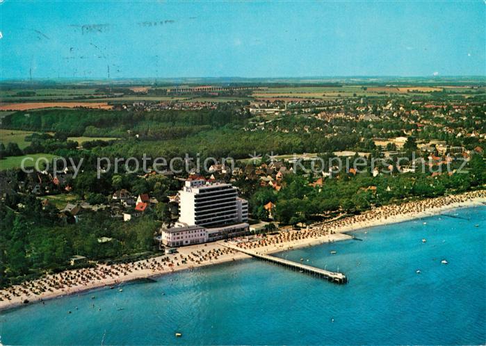 Timmendorfer Strand Fliegeraufnahme Strand