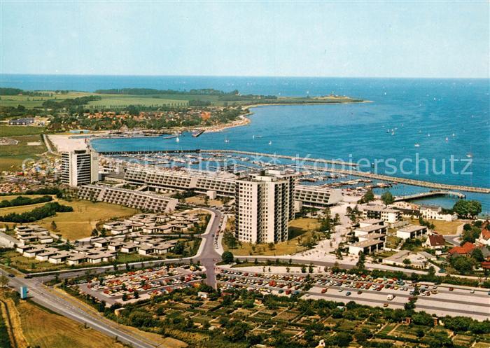 Strande Holstein Fliegeraufnahme Kiel Schilksee