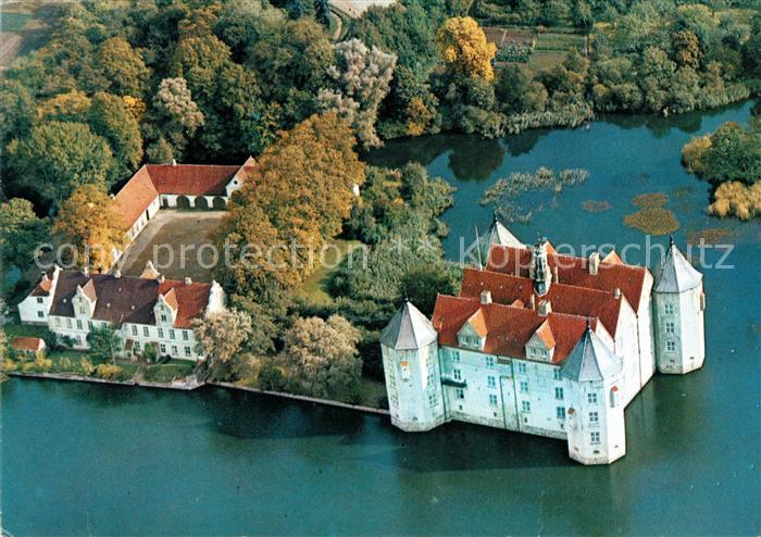 Gluecksburg Ostseebad Fliegeraufnahme Schloss