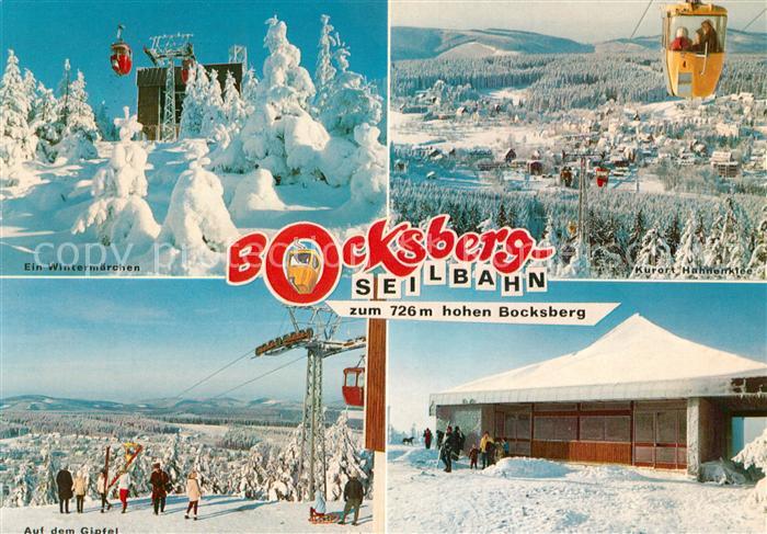 Hahnenklee-Bockswiese Harz Seilbahn Skigebiet