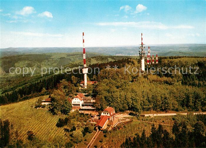 Heidelberg Neckar Koenigstuhl Berghotel Bergbahnstation Fernsehturm