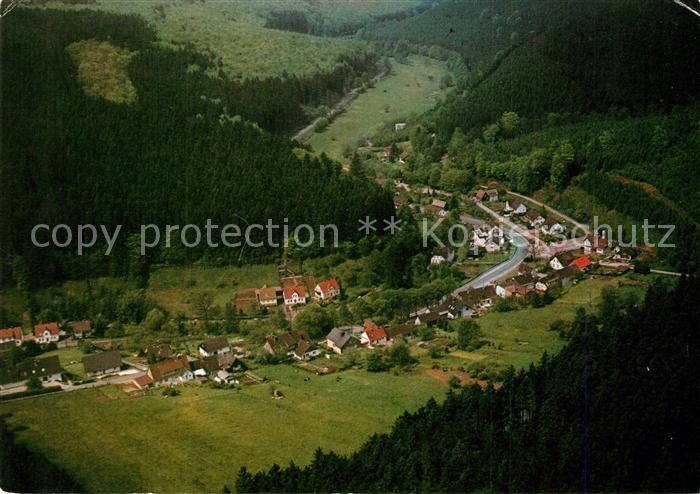 Neuhaus Solling Fliegeraufnahme Fohlenplacken