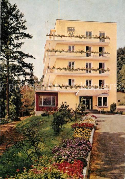 Brueckenau Bad Sanatorium Dr. v. Weckbecker