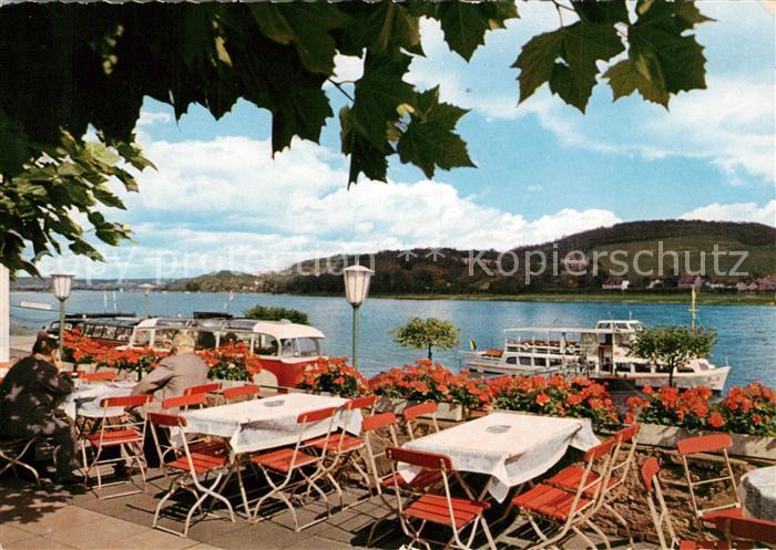 Bad Niederbreisig Restaurant Terrasse am Rhein