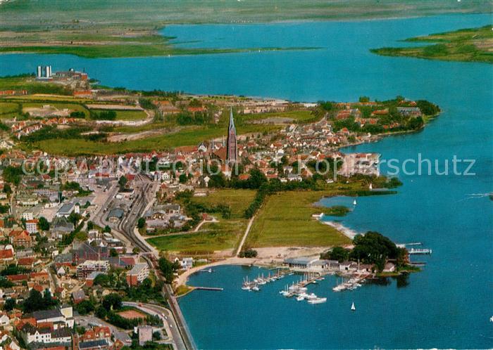 Schleswig Schlei Fliegeraufnahme