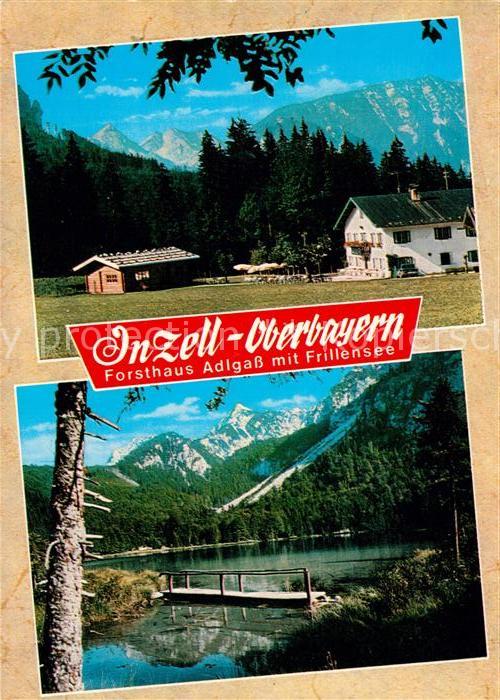 Inzell Forsthaus Adlgass mit Frillensee