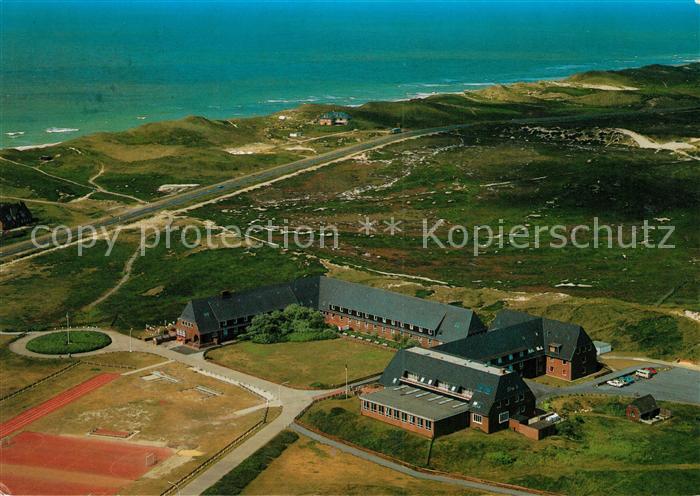Hoernum Sylt Fliegeraufnahme Fuenf-Staedte-Heim