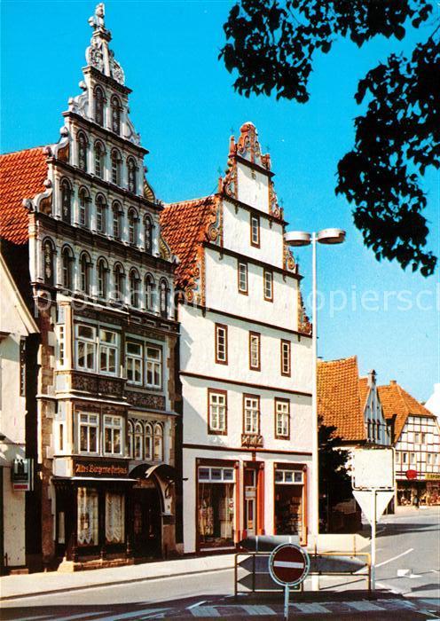 Bad Salzuflen Buergermeisterhaeuser am Markt