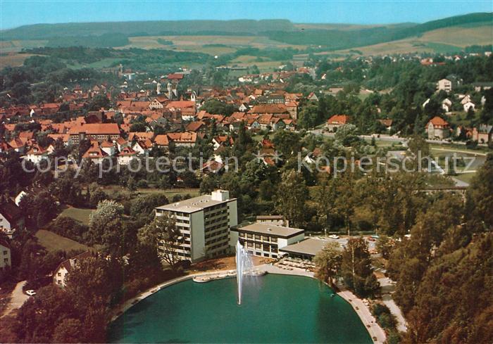 Bad Gandersheim Fliegeraufnahme Paracelsus-Klinik am See