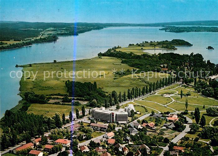 Radolfzell Bodensee Fliegeraufnahme Herz-Kreislauf-Klinik Mettnau