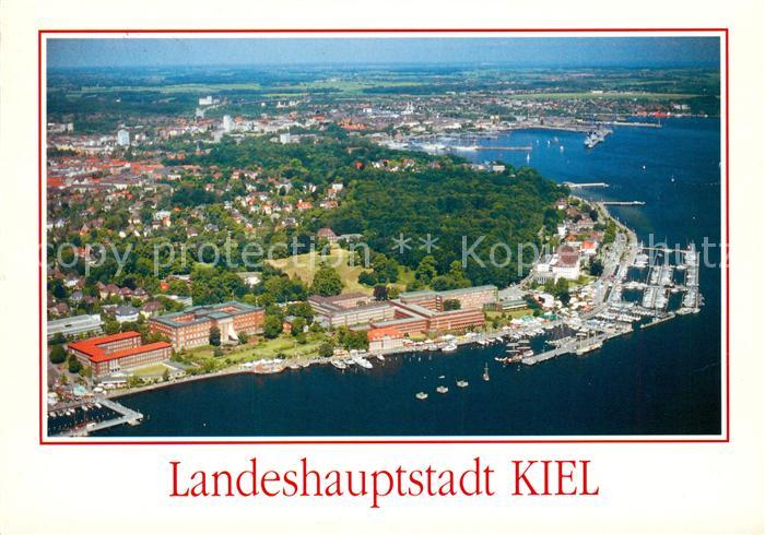 KIEL  CITY Fliegeraufnahme Segelhafen