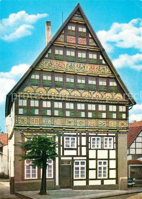 Bad Salzuflen Fachwerkhaus Renaissance Haus Backs