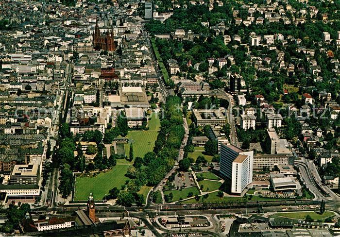 Wiesbaden Fliegeraufnahme