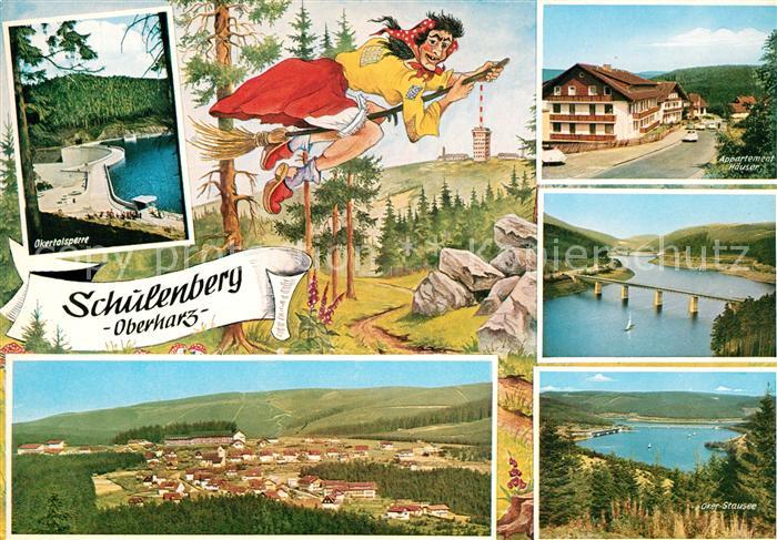 Schulenberg Oberharz Okertalsperre Stausee Hexe