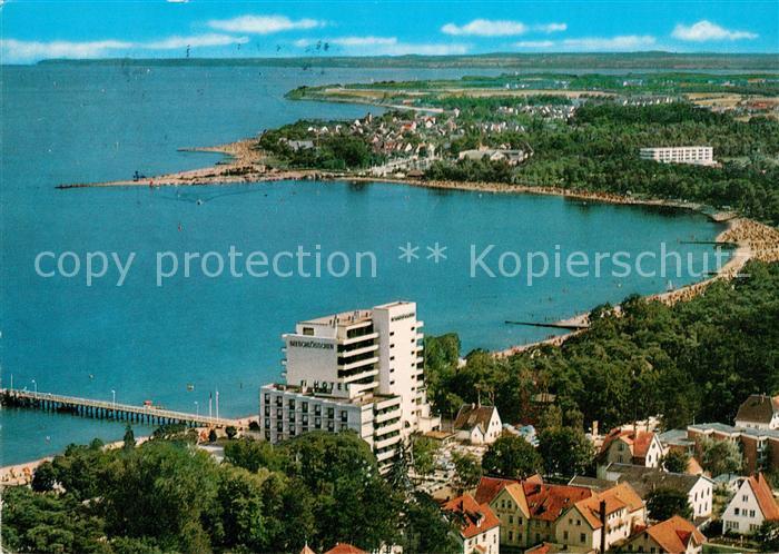 Timmendorfer Strand Fliegeraufnahme mit Strand