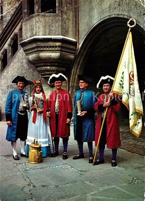 Halle Saale Halloren-Gruppe Salzwirker Bruderschaft