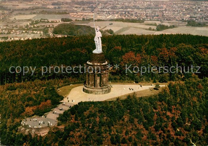 Hermannsdenkmal Fliegeraufnahme Teutoburger-Wald