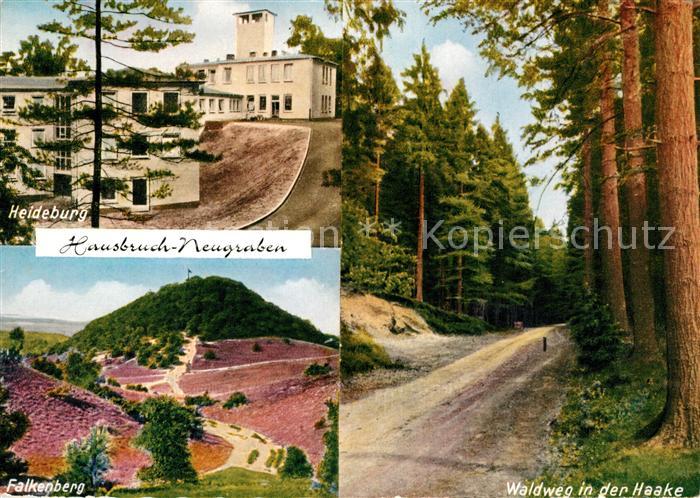 Neugraben Hausbruch Heidelburg Waldweg in der Haake Falkenberg