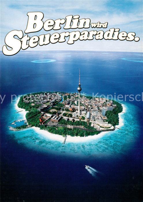 BERLIN  CITY Steuerparadies Insel