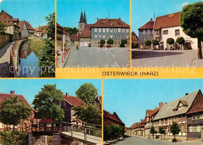 Osterwieck Am Damm Markt Heimatmuseum Holzbruecke Laake Kapellenstrasse