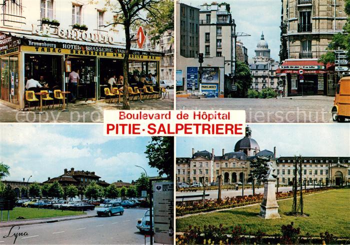Paris Boulevard de Hopital Pitie Salpetriere