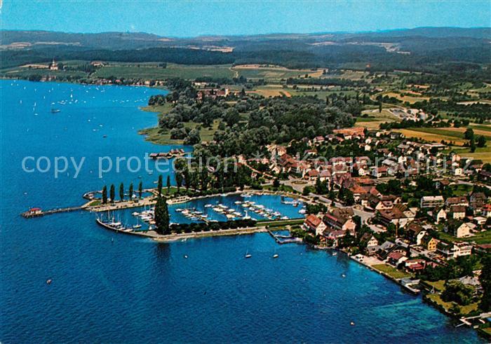Uhldingen-Muehlhofen Fliegeraufnahme mit Hafen
