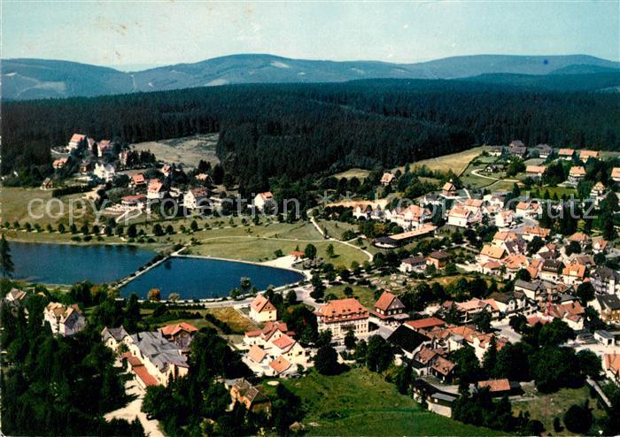 Hahnenklee-Bockswiese Harz Fliegeraufnahme