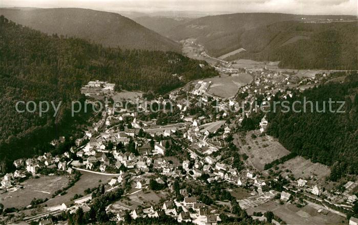 Herrenalb Bad Herrenalb Fliegeraufnahme